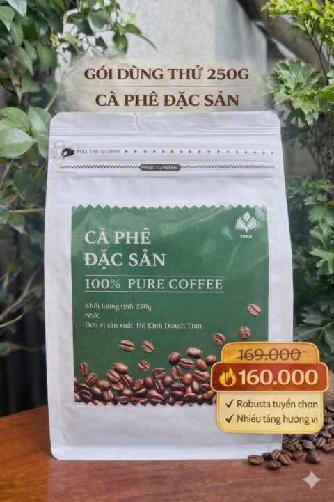 CÀ PHÊ ĐẶC SẢN FINE ROBUSTA 250GR
